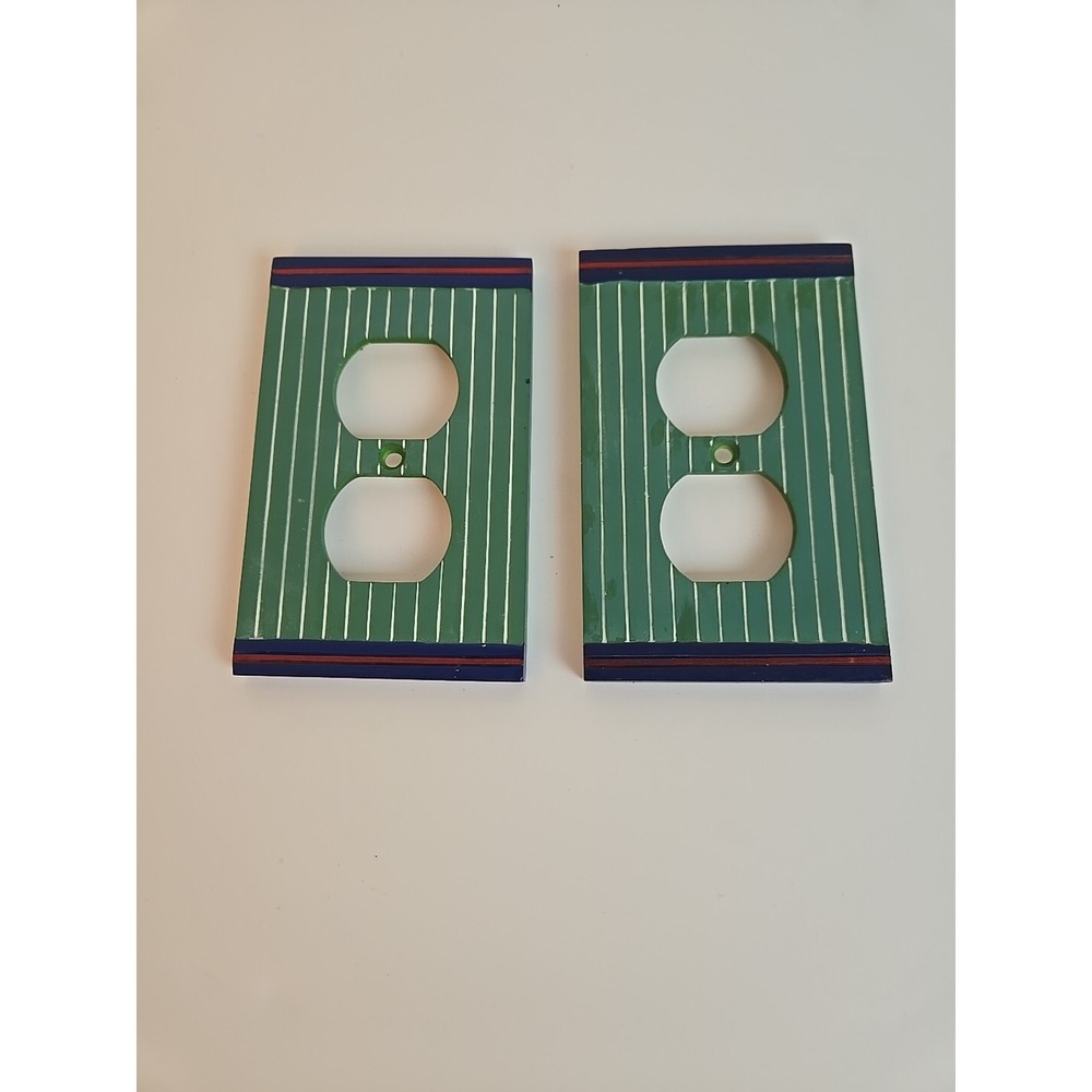 Baseball/Football field BORDERS UNLIMITED outlet covers for Kids room - 2 (Two)